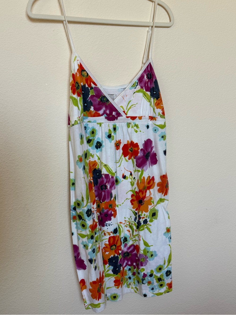 Old Navy Floral Spaghetti Strap Dress
